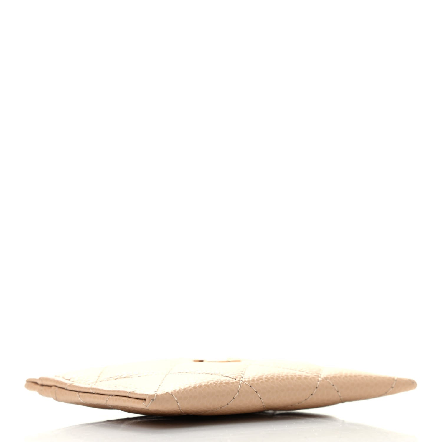Chanel Caviar Quilted Card Holder Beige 4 of 8