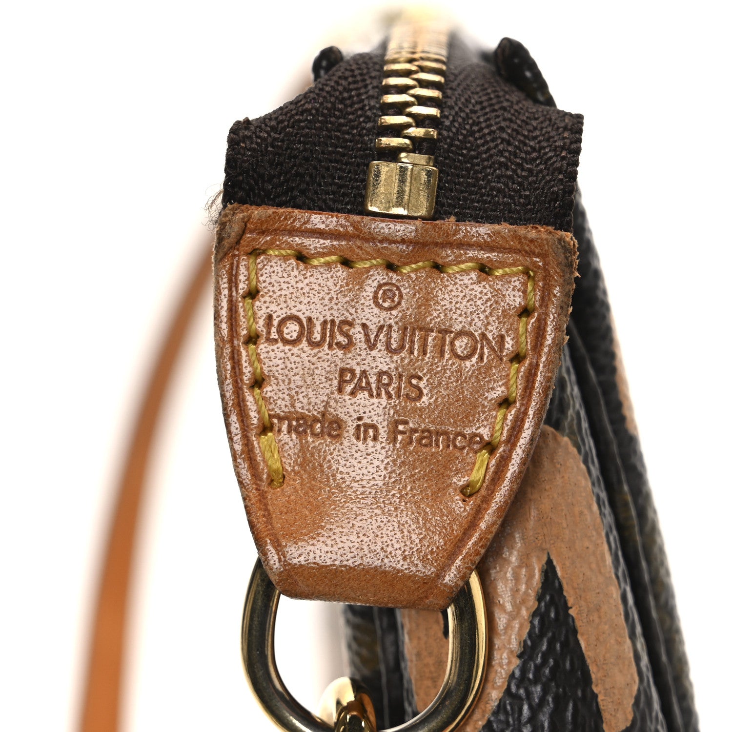 Louis Vuitton Monogram Graffiti Pochette Accessories Peach 6 of 10