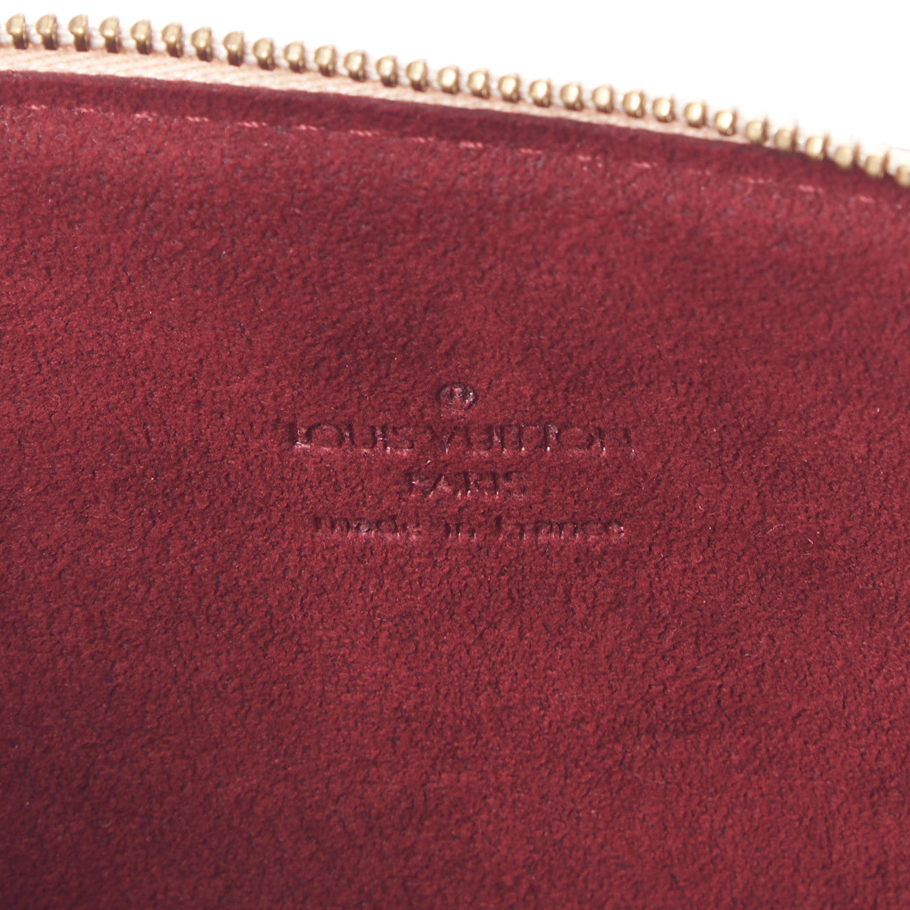 Monogram Multicolor Pochette Accessories White
