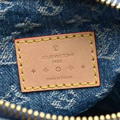 Louis Vuitton Denim Fairfax Pochette Blue 6 of 9