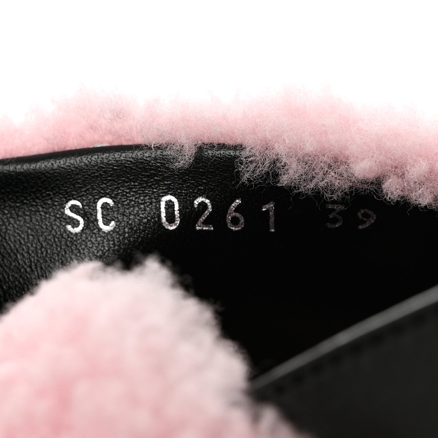 Louis Vuitton Shearling Calfskin Paseo Flat Comfort Sandal 39 Pink 6 of 9