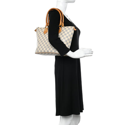 Louis Vuitton Damier Azur Saleya PM 2 of 12