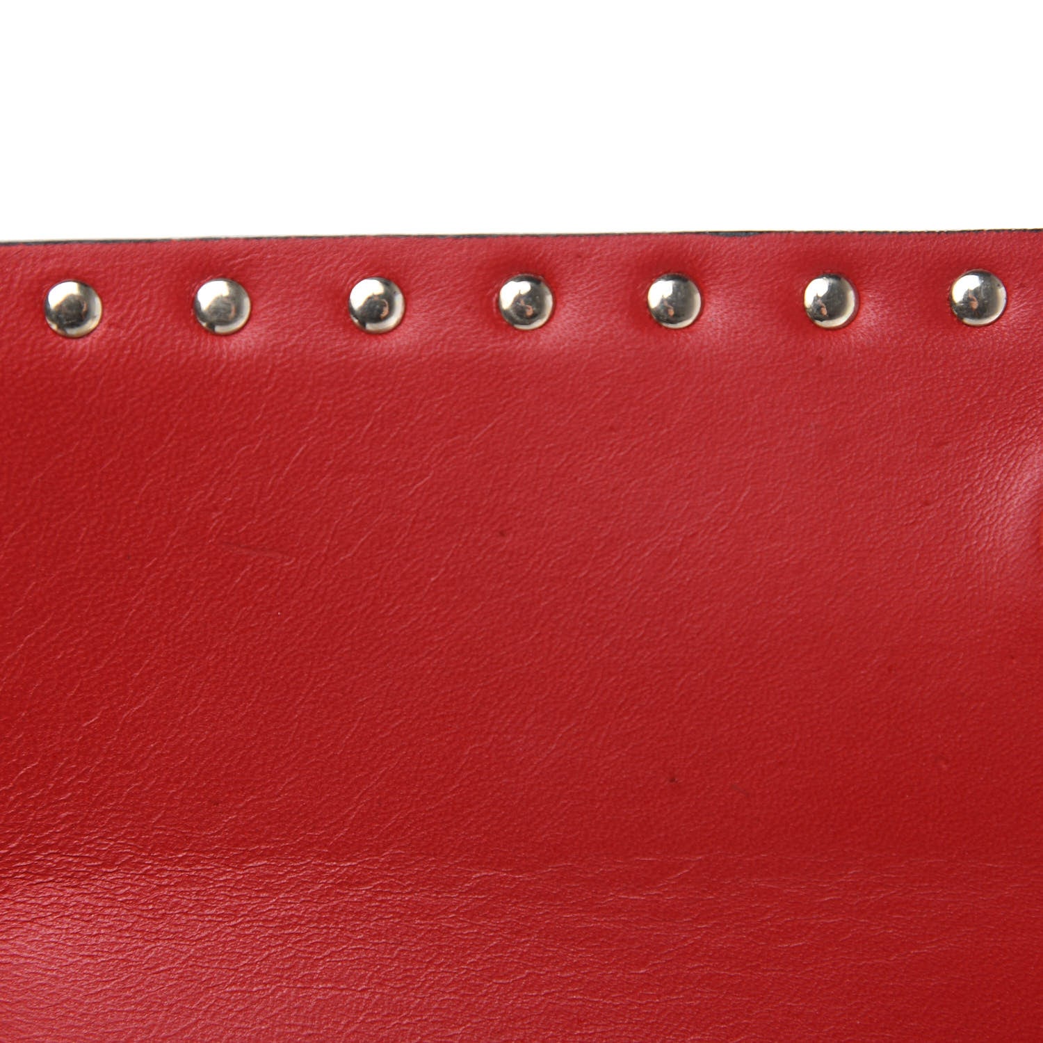 Valentino Garavani Nappa Rockstud Wristlet Clutch Alpaca 12 of 12