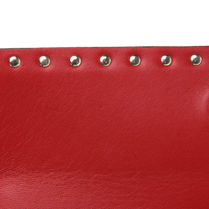 Valentino Garavani Nappa Rockstud Wristlet Clutch Alpaca 12 of 12