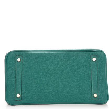 Hermes Togo Birkin 30 Malachite 6 of 28