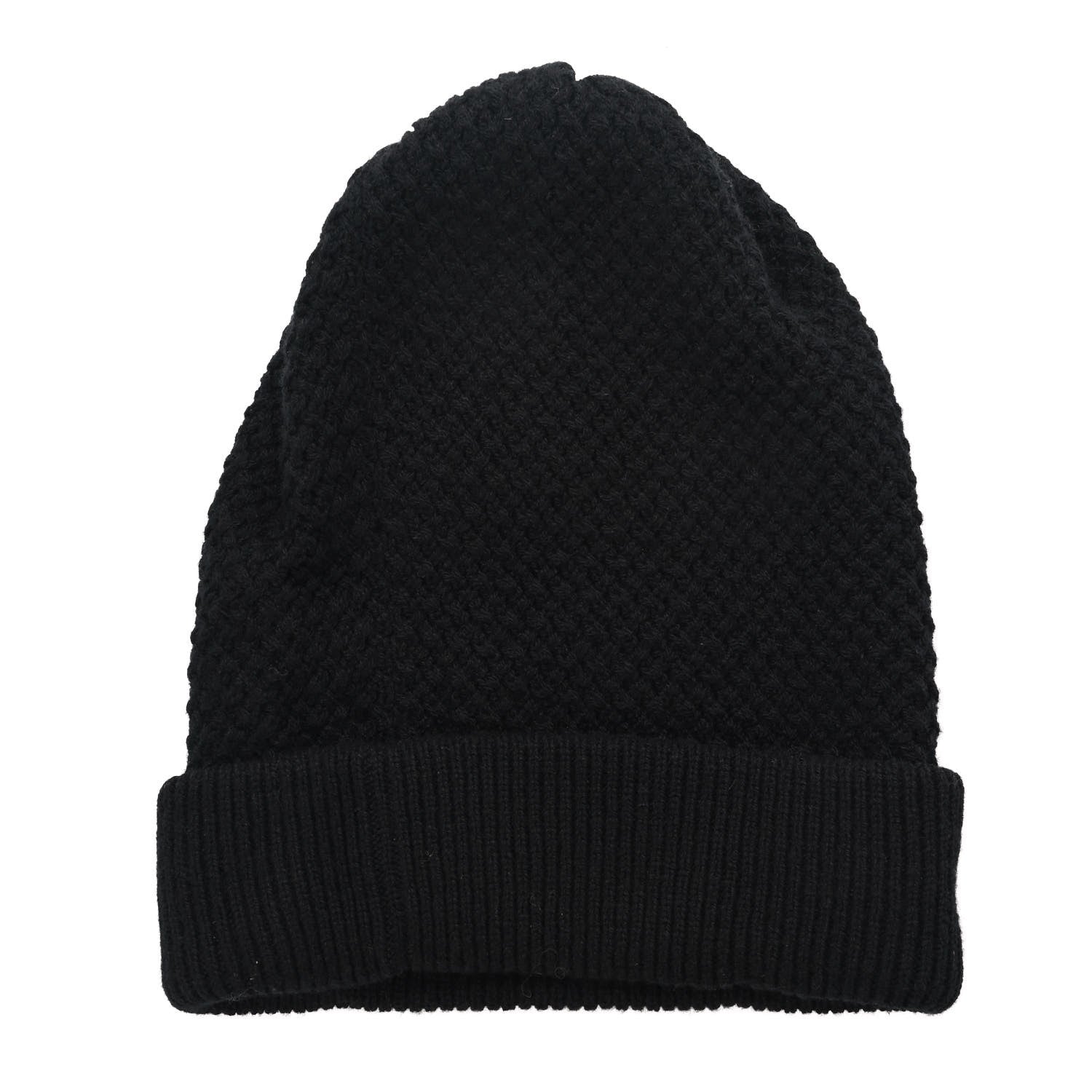 Chanel Cashmere CC Logo Beanie Hat Black 3 of 6