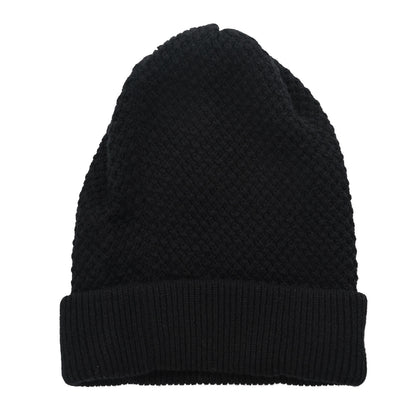 Chanel Cashmere CC Logo Beanie Hat Black 3 of 6