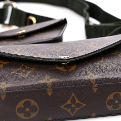 Louis Vuitton Monogram Felicie Strap & Go Kaki 11 of 11