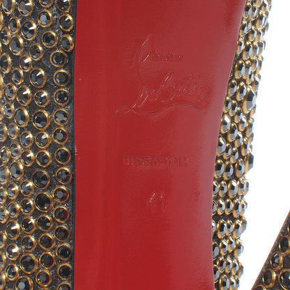 Christian Louboutin Strass Lady Peep 150 Pumps 41 6 of 7