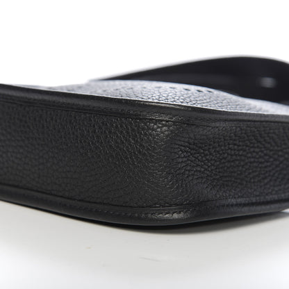 Hermes Taurillon Clemence Evelyne TPM Black 9 of 10