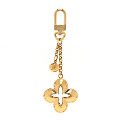 Louis Vuitton Metal Eclipse Bag Charm Key Holder Gold 1 of 4
