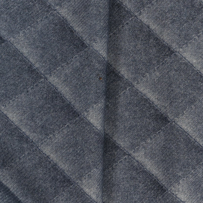 Chanel Cashmere Quilted Print CC Scarf Grey Multicolor 4 of 4