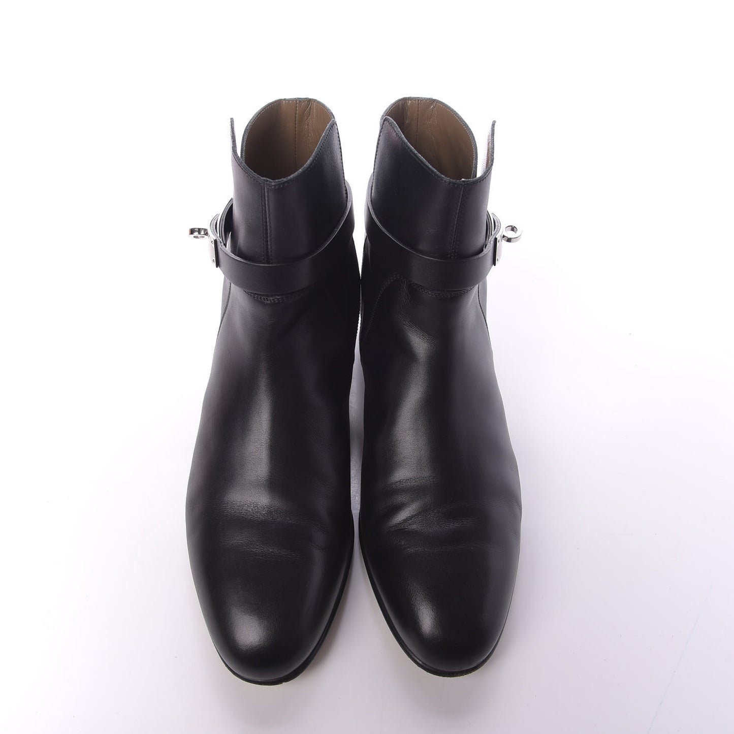 Calfskin Neo Low Boots 40 Black