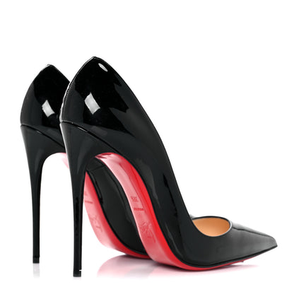 Christian Louboutin Patent So Kate 120 Pumps 39.5 Black 4 of 8