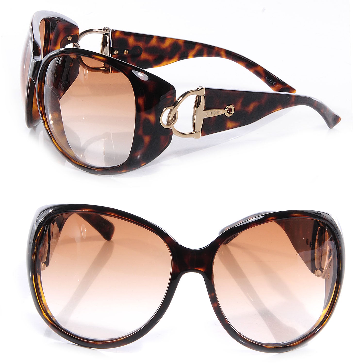 Gucci Horsebit Sunglasses Tortoise GG 2942/S 1 of 5
