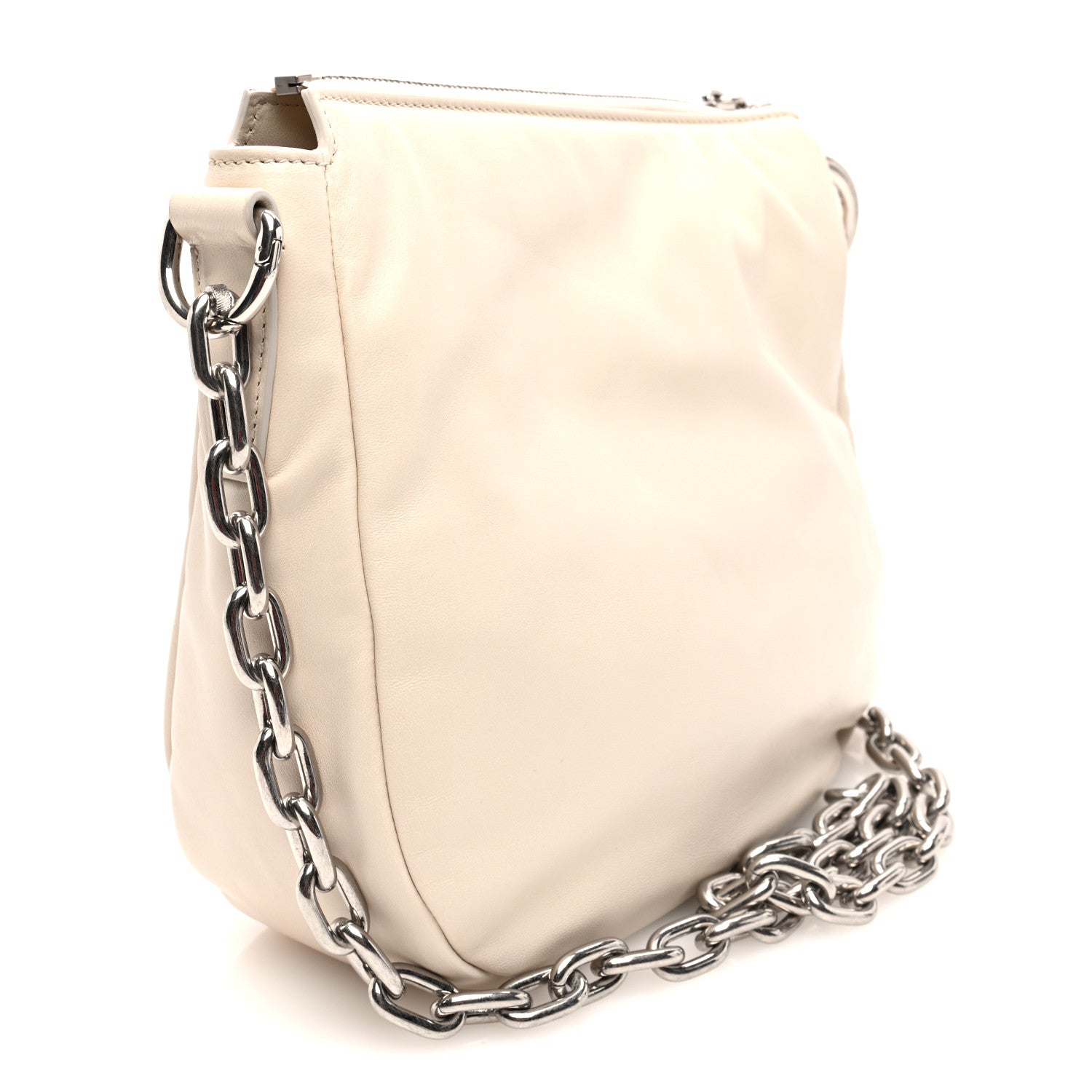 Burberry Calfskin Small Knight Crossbody Bag Soap 3 of 9