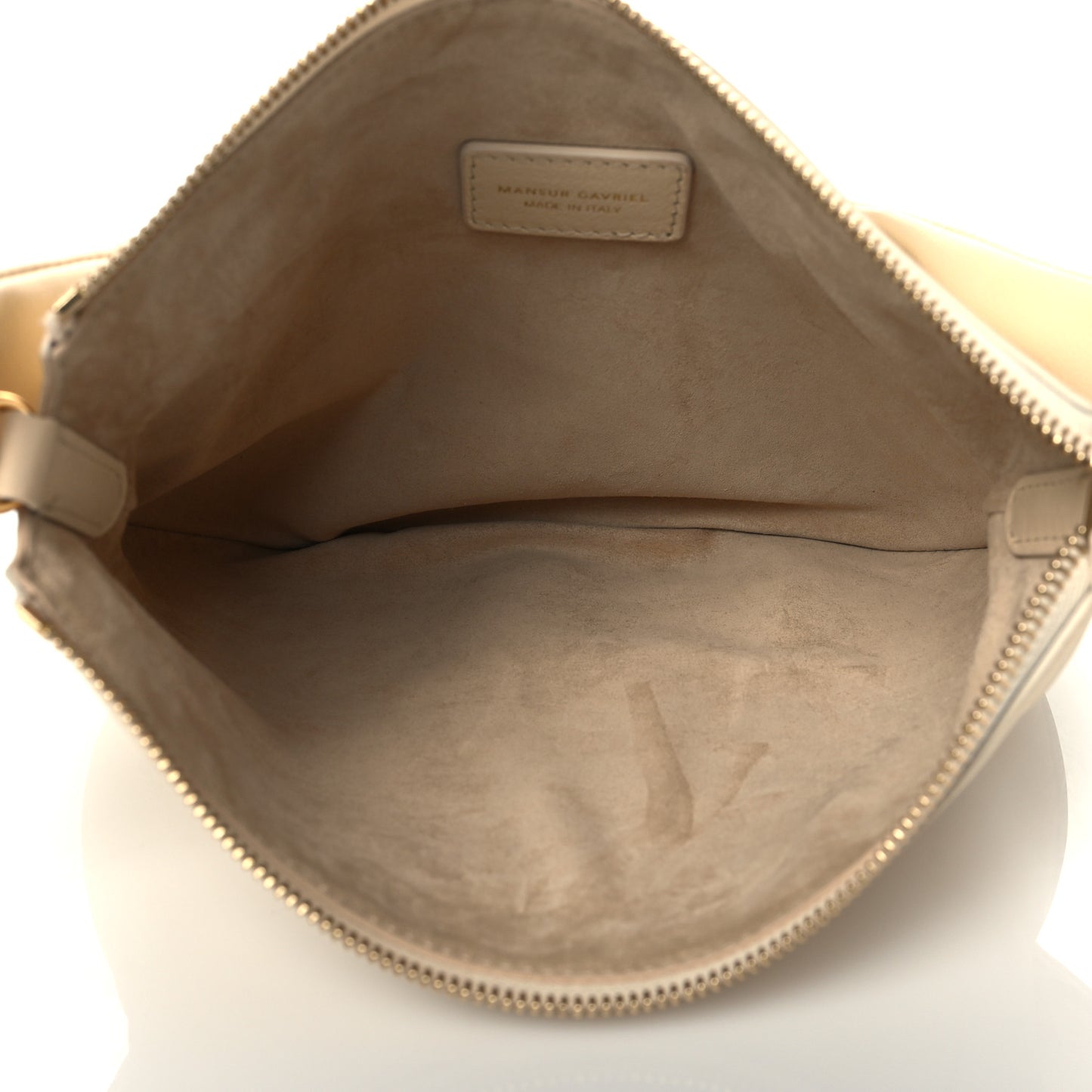 Calfskin Mini Swing Shoulder Bag Crema