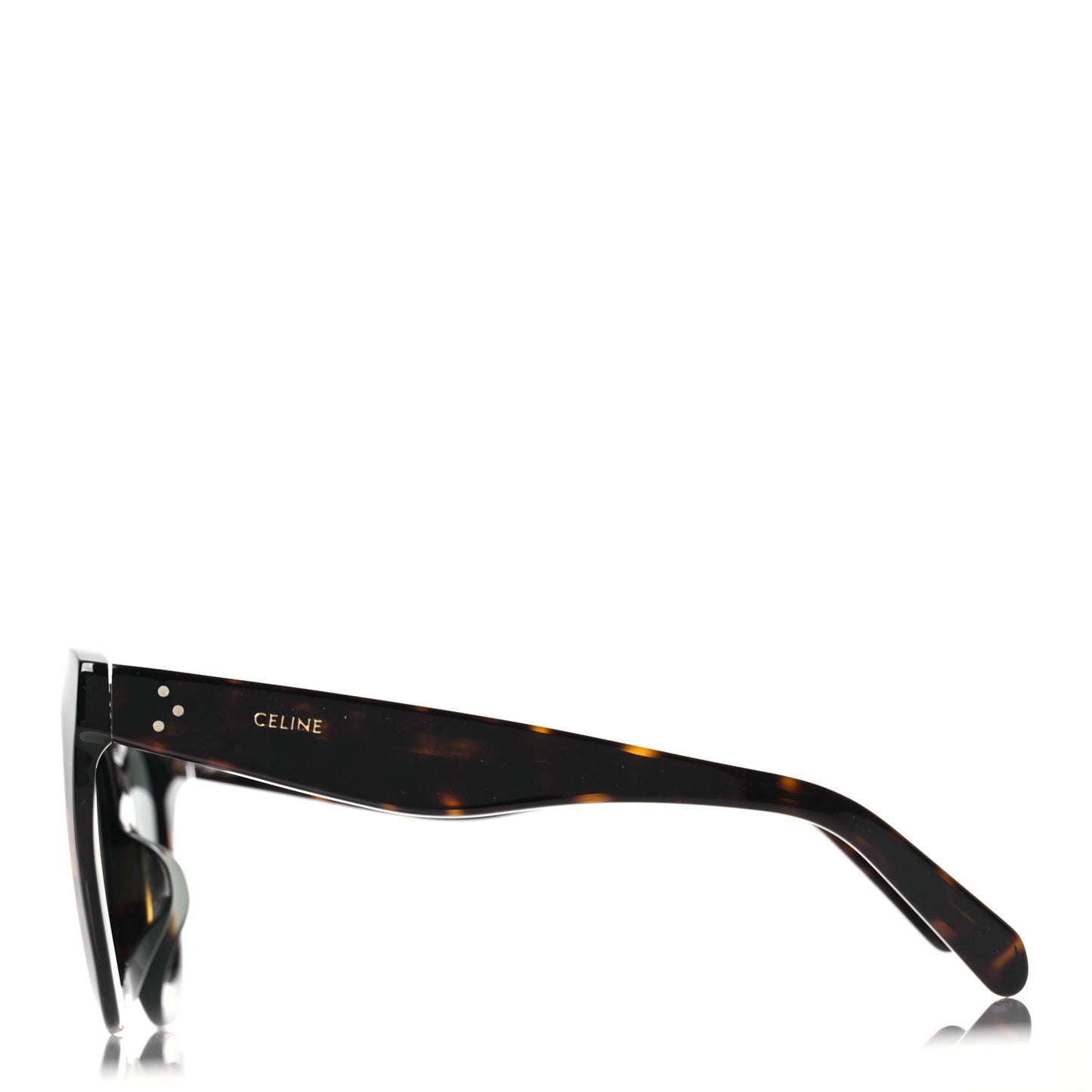 Oversized Round Sunglasses CL4005FN Tortoise