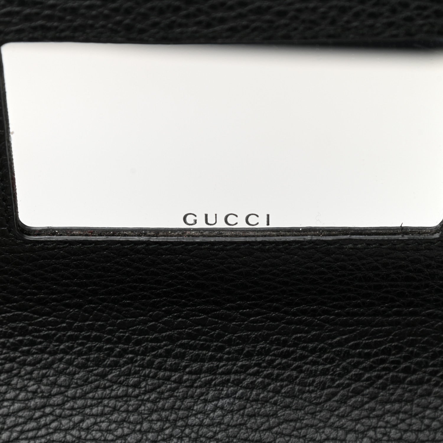 Gucci Calfskin Mini GG Marmont Chain Wallet Black 6 of 12
