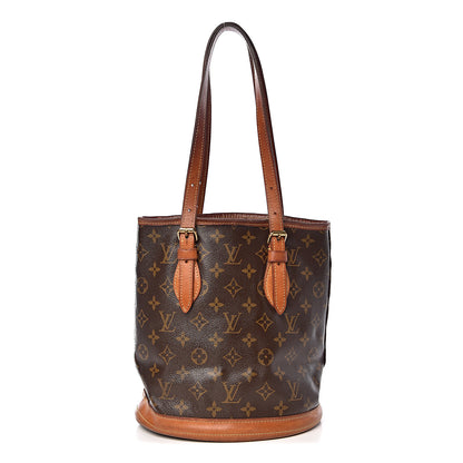 Louis Vuitton Monogram Petit Bucket 23 1 of 11
