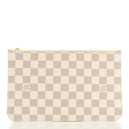 Louis Vuitton Damier Azur Neverfull MM GM Pochette 1 of 7