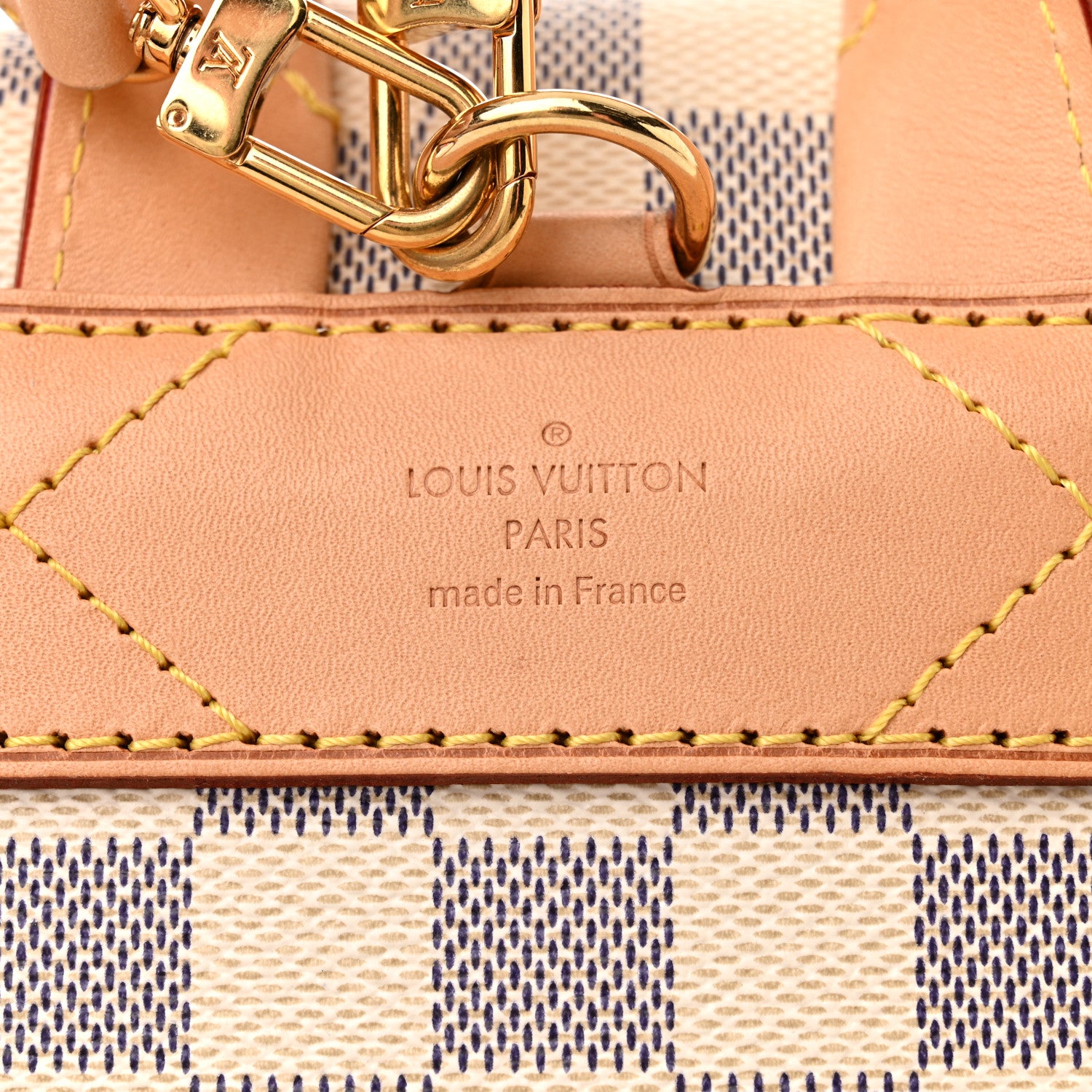 Louis Vuitton Damier Azur Sperone BB Backpack 6 of 10