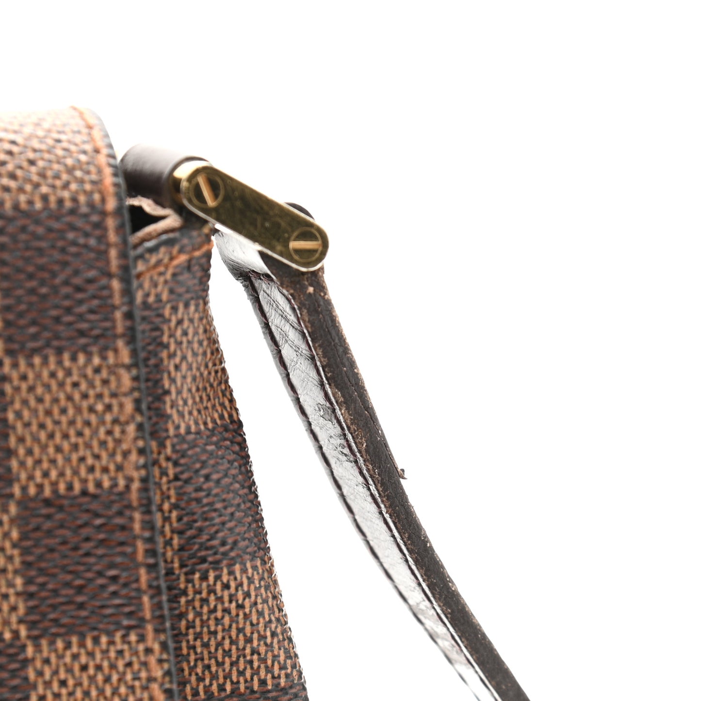 Damier Ebene Musette Salsa Long Strap