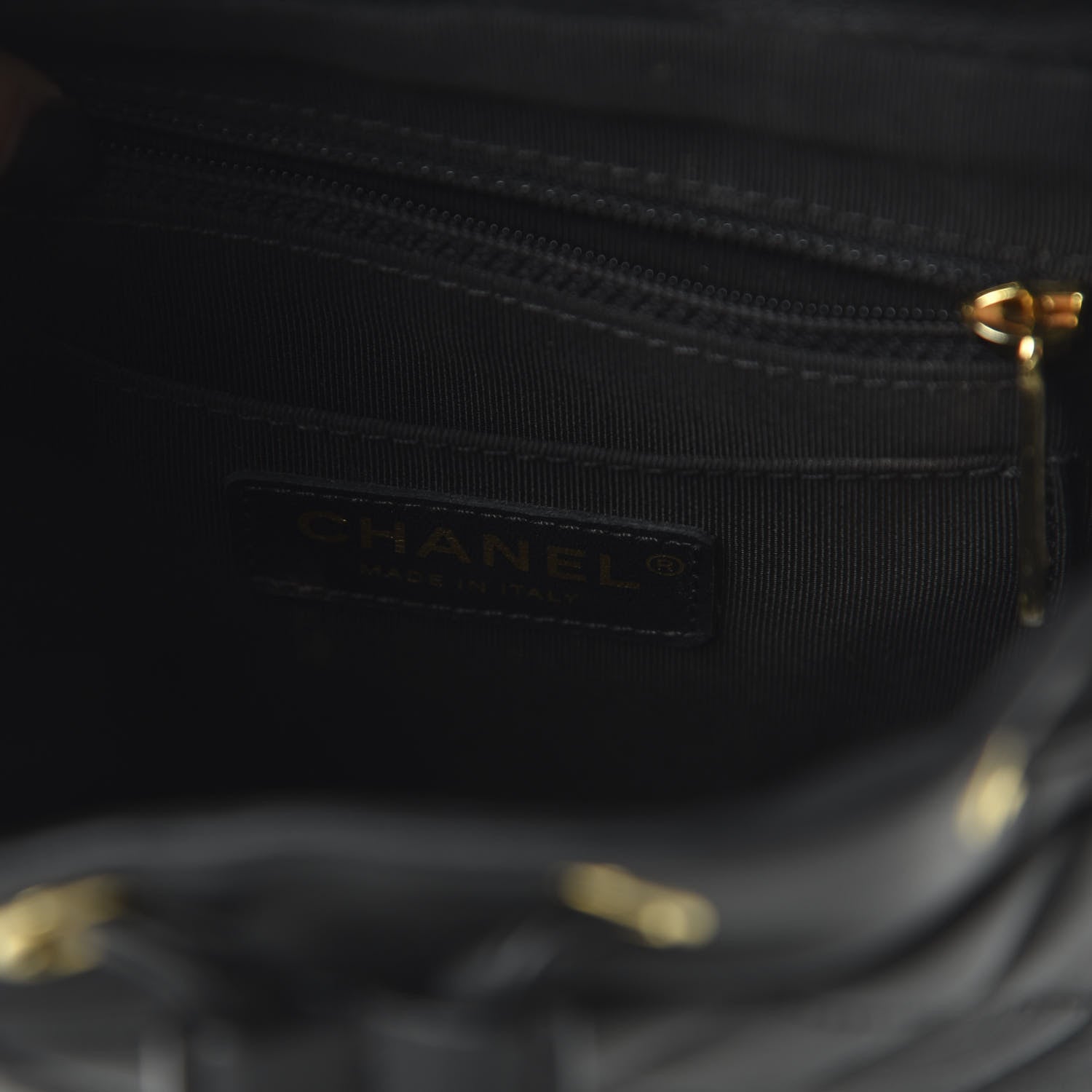 Chanel Calfskin Quilted Mini Urban Spirit Backpack Black 7 of 9