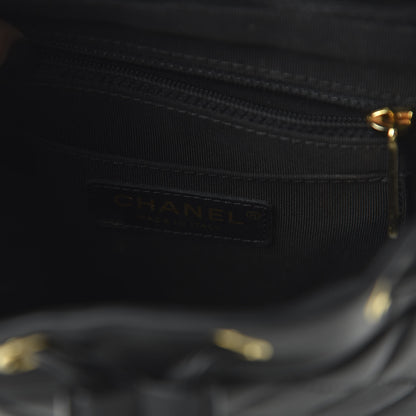 Chanel Calfskin Quilted Mini Urban Spirit Backpack Black 7 of 9