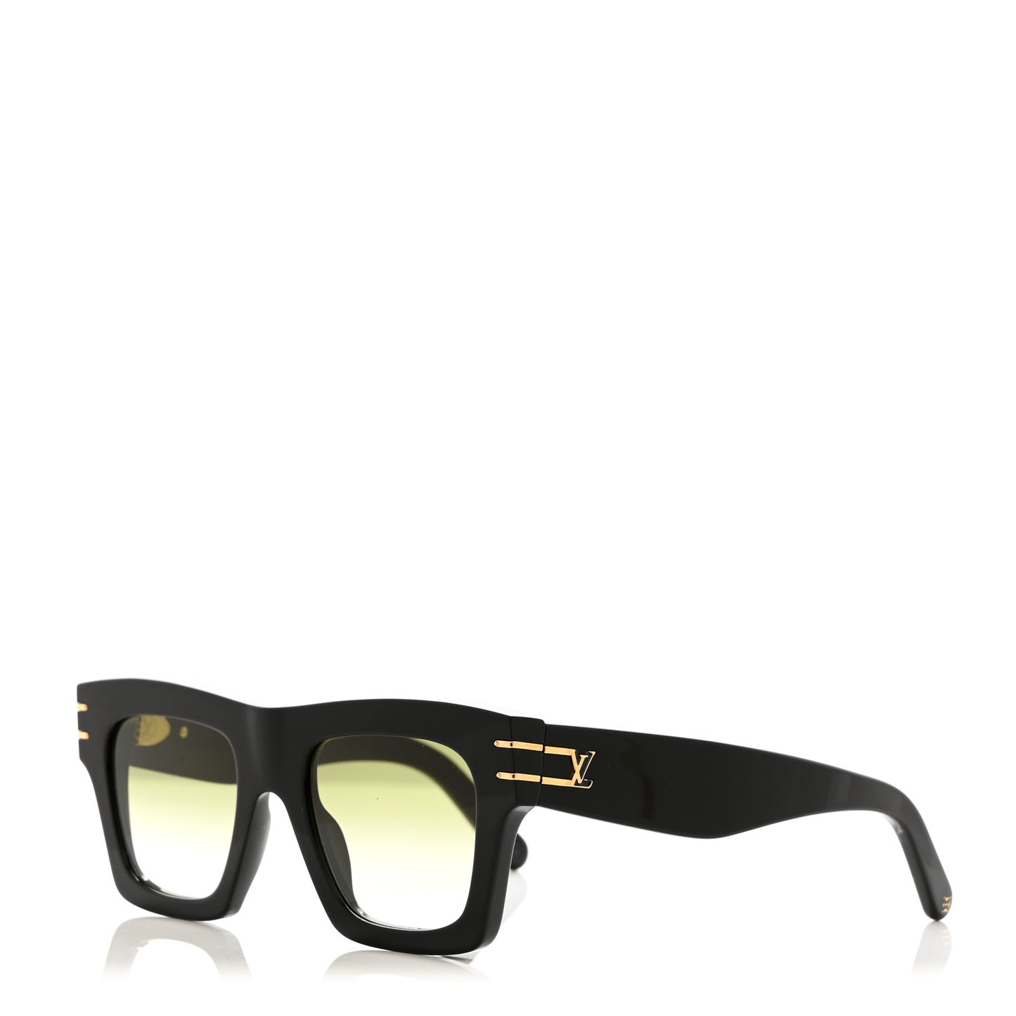 Acetate Blade Sunglasses Z1482W Black