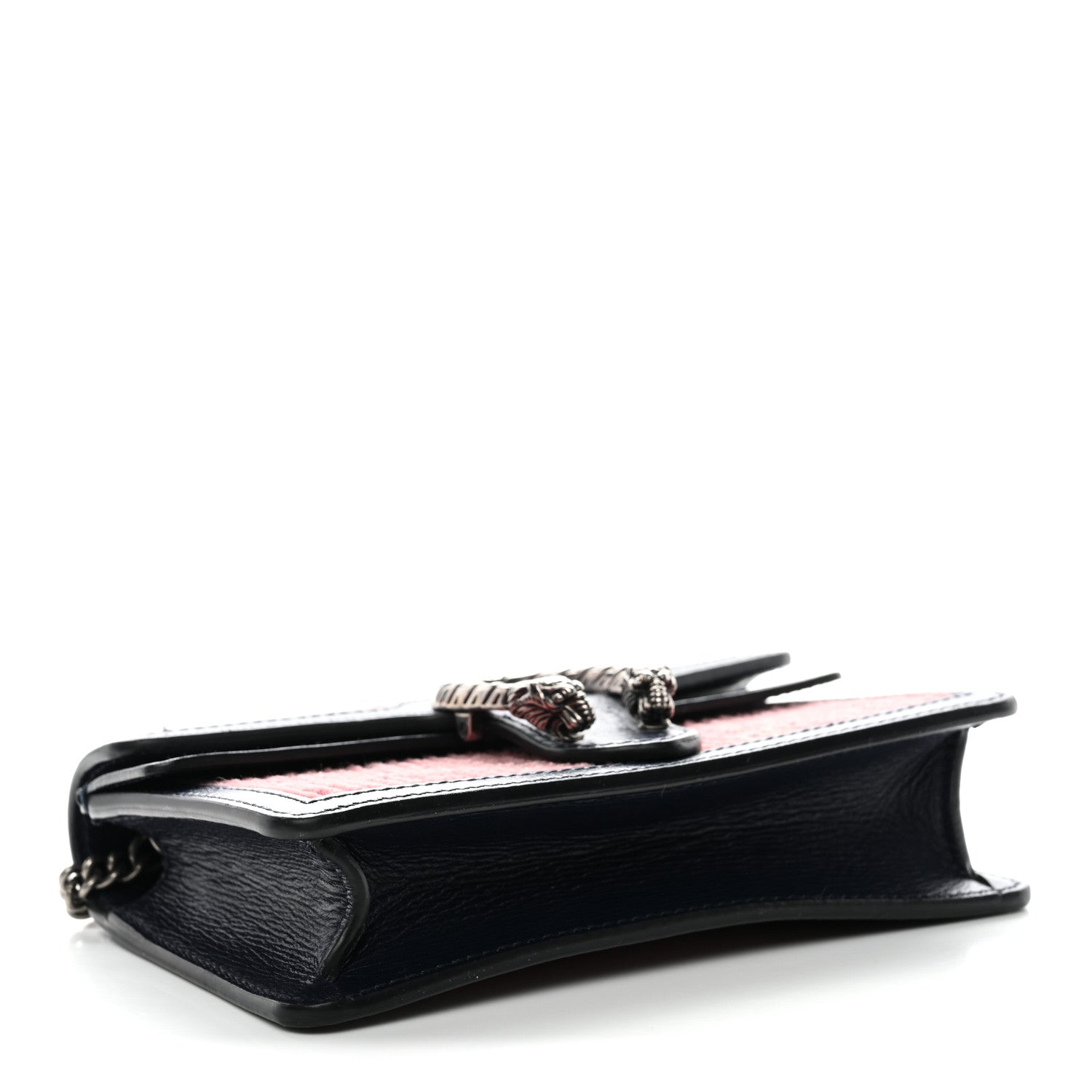 Gucci Lanzo Stretch Cord Azalea Calfskin Super Mini Dionysus