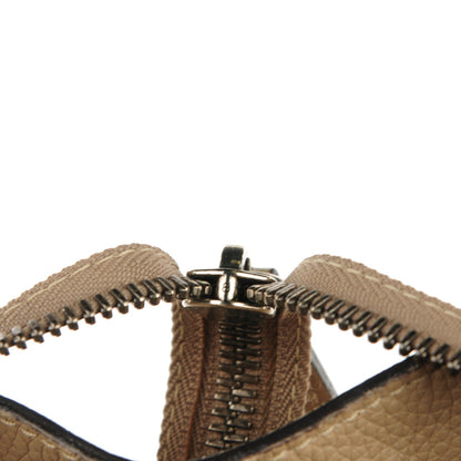 Celine Drummed Calfskin Mini Luggage Dune 8 of 8