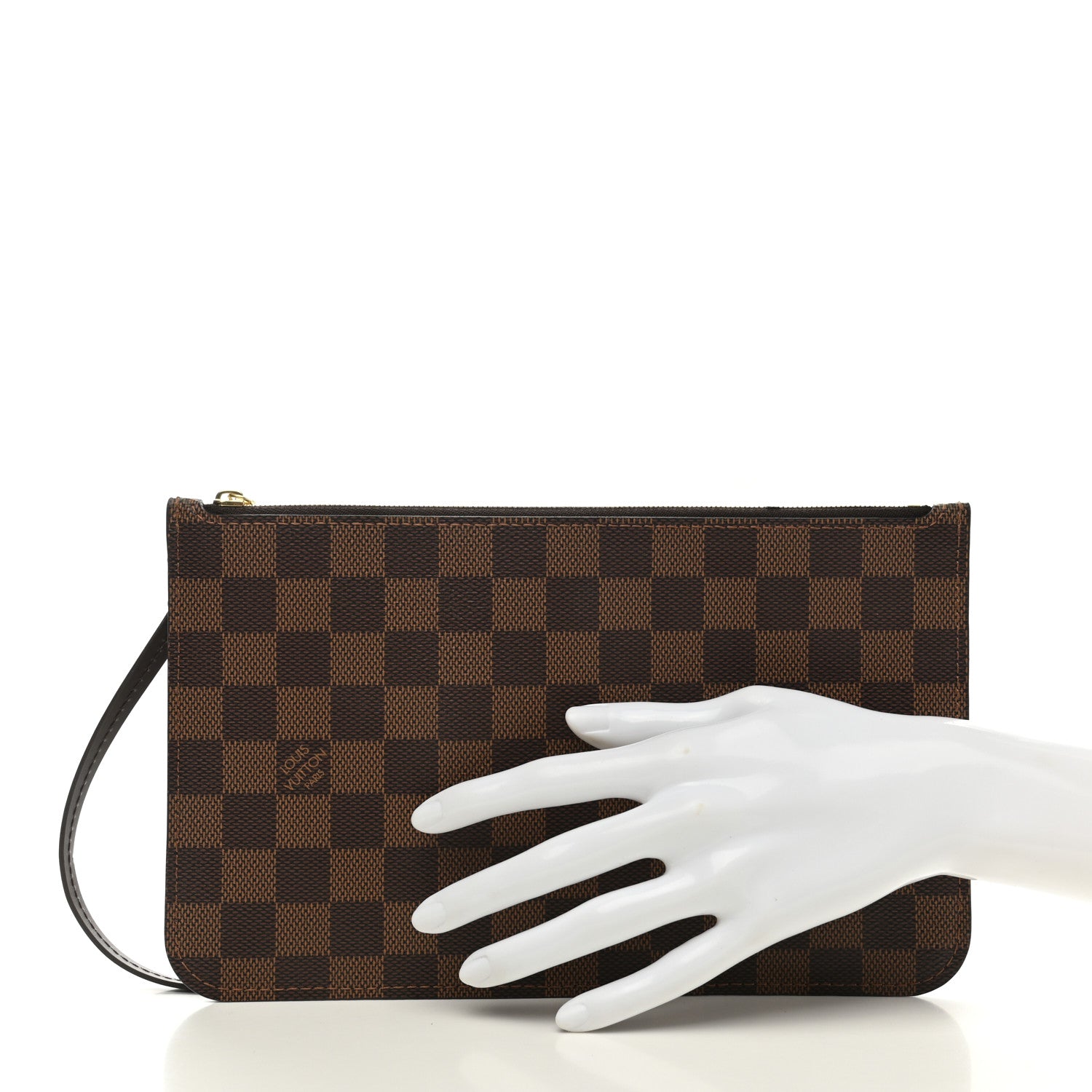 Louis Vuitton Damier Ebene Neverfull MM GM Pochette 2 of 6