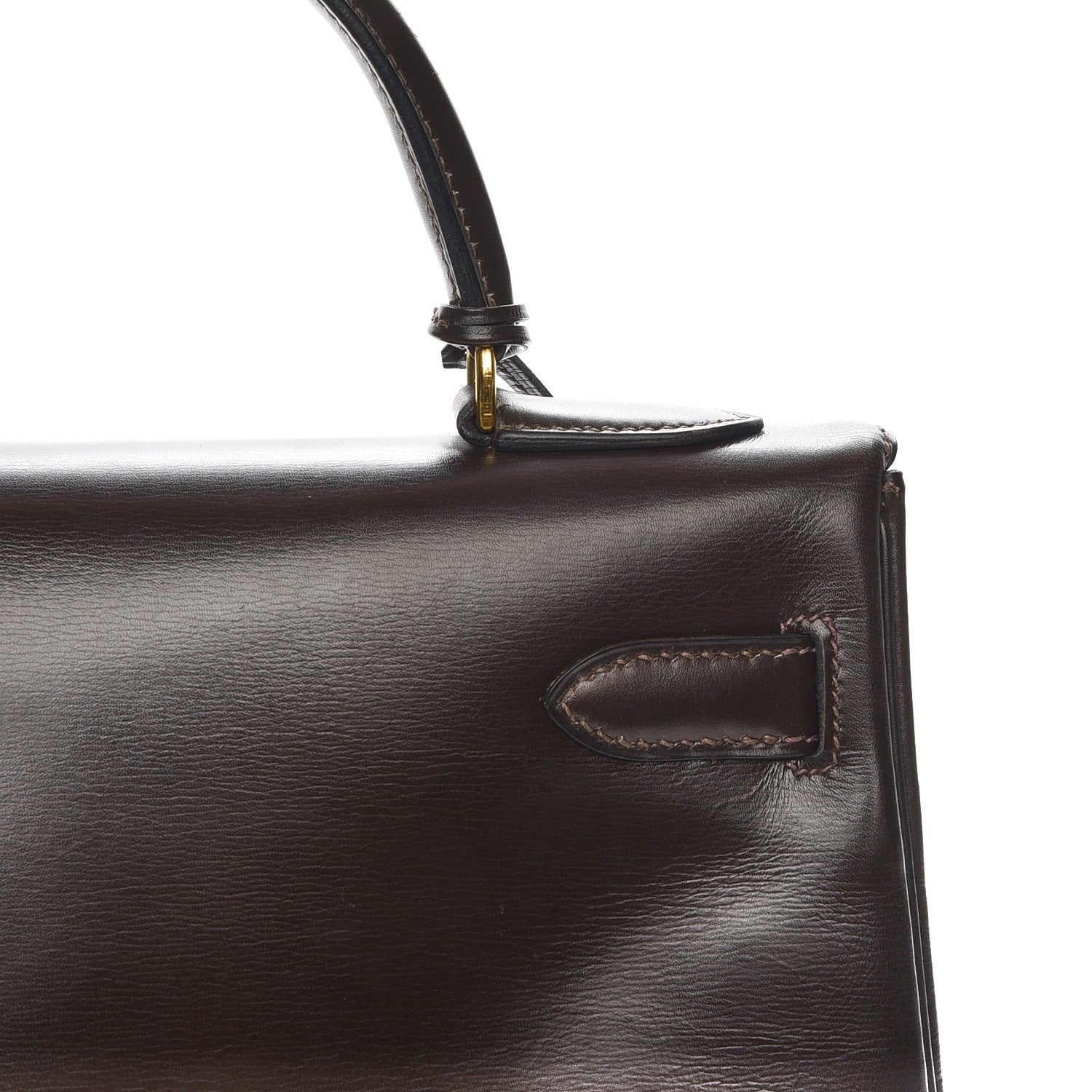 Hermes Box Kelly Retourne 32 Chocolate 22 of 22