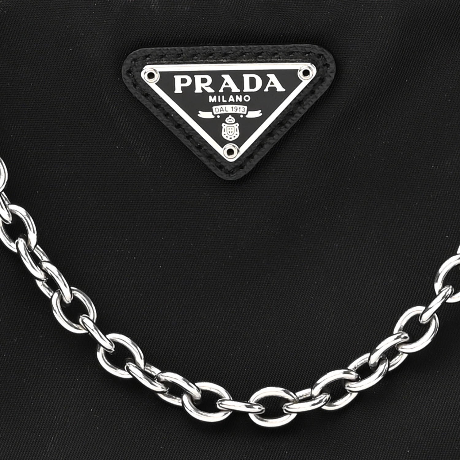 Prada Nylon Re-Edition 2005 Shoulder Bag Black 9 of 11