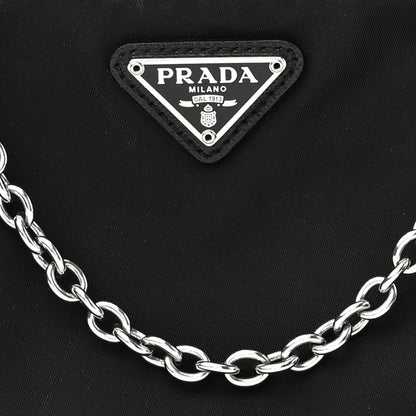 Prada Nylon Re-Edition 2005 Shoulder Bag Black 9 of 11