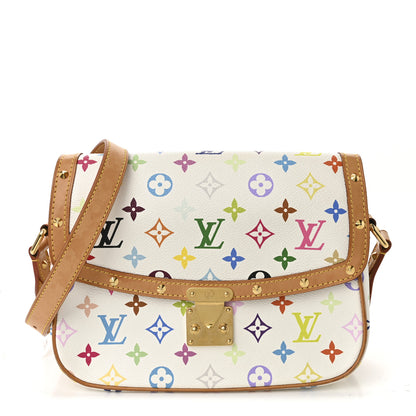 Louis Vuitton Monogram Multicolor Sologne White 1 of 12