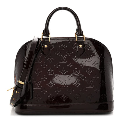 Louis Vuitton Vernis Alma PM Amarante 1 of 11