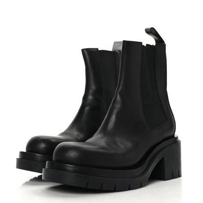 Bottega Veneta Calfskin The Lug Chelsea 30/70mm Ankle Boots 40 Black 3 of 7