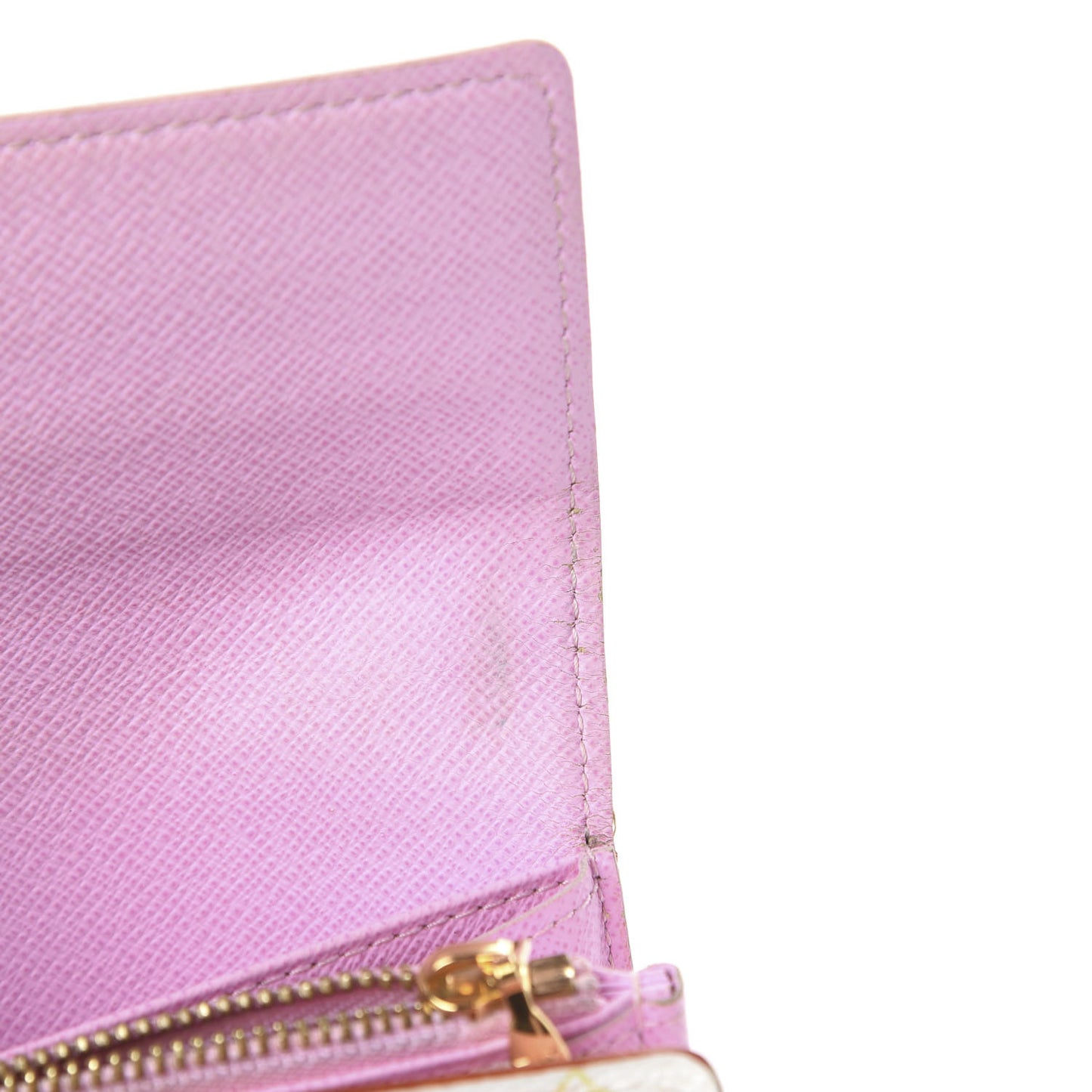 Monogram Multicolor Sarah Wallet White Litchi