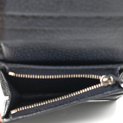 Gucci GG Supreme Monogram Textured Dollar Calfskin Web Ophidia Card Case Beige Blue 5 of 11