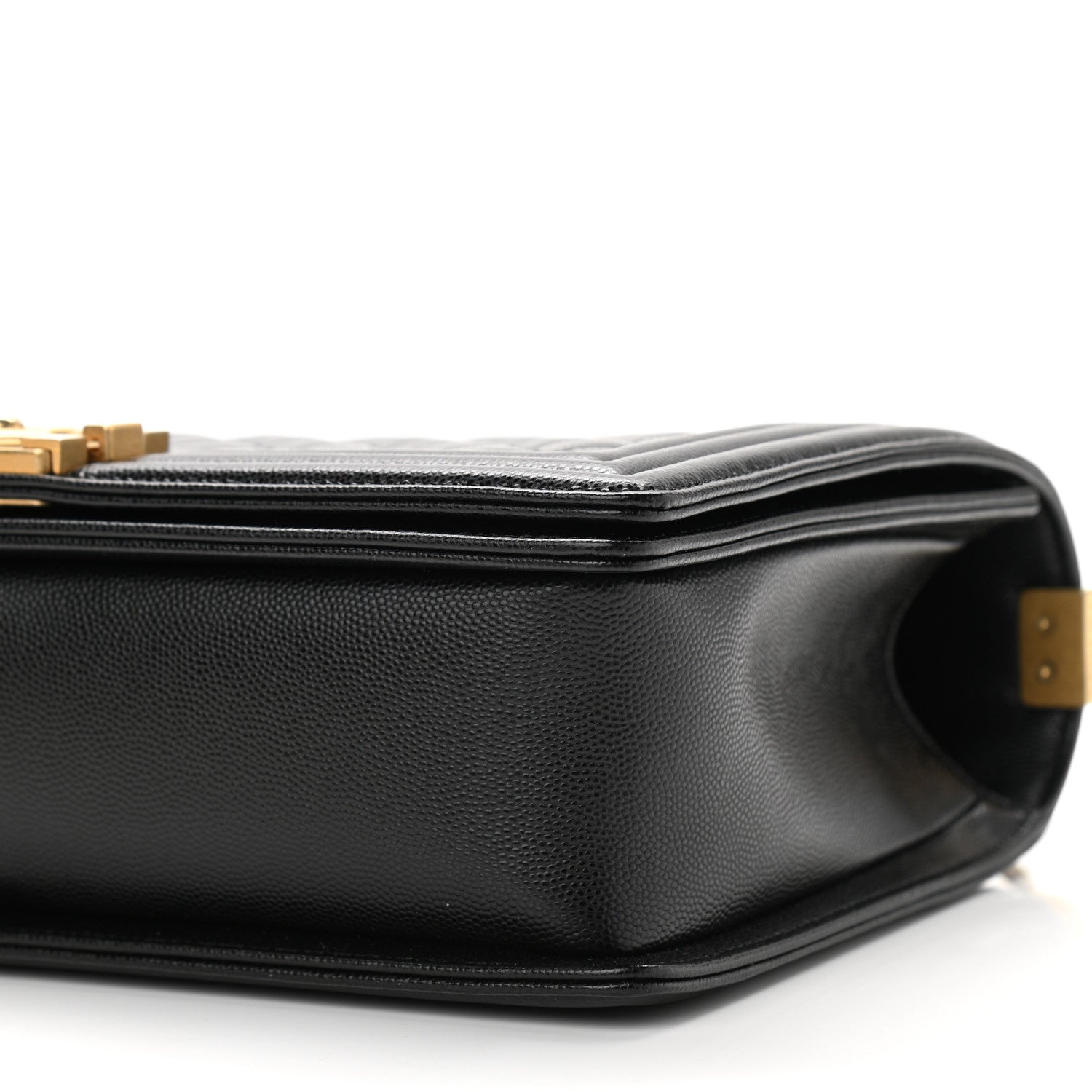 Chanel Caviar Quilted New Medium Boy Flap Black 9 of 10