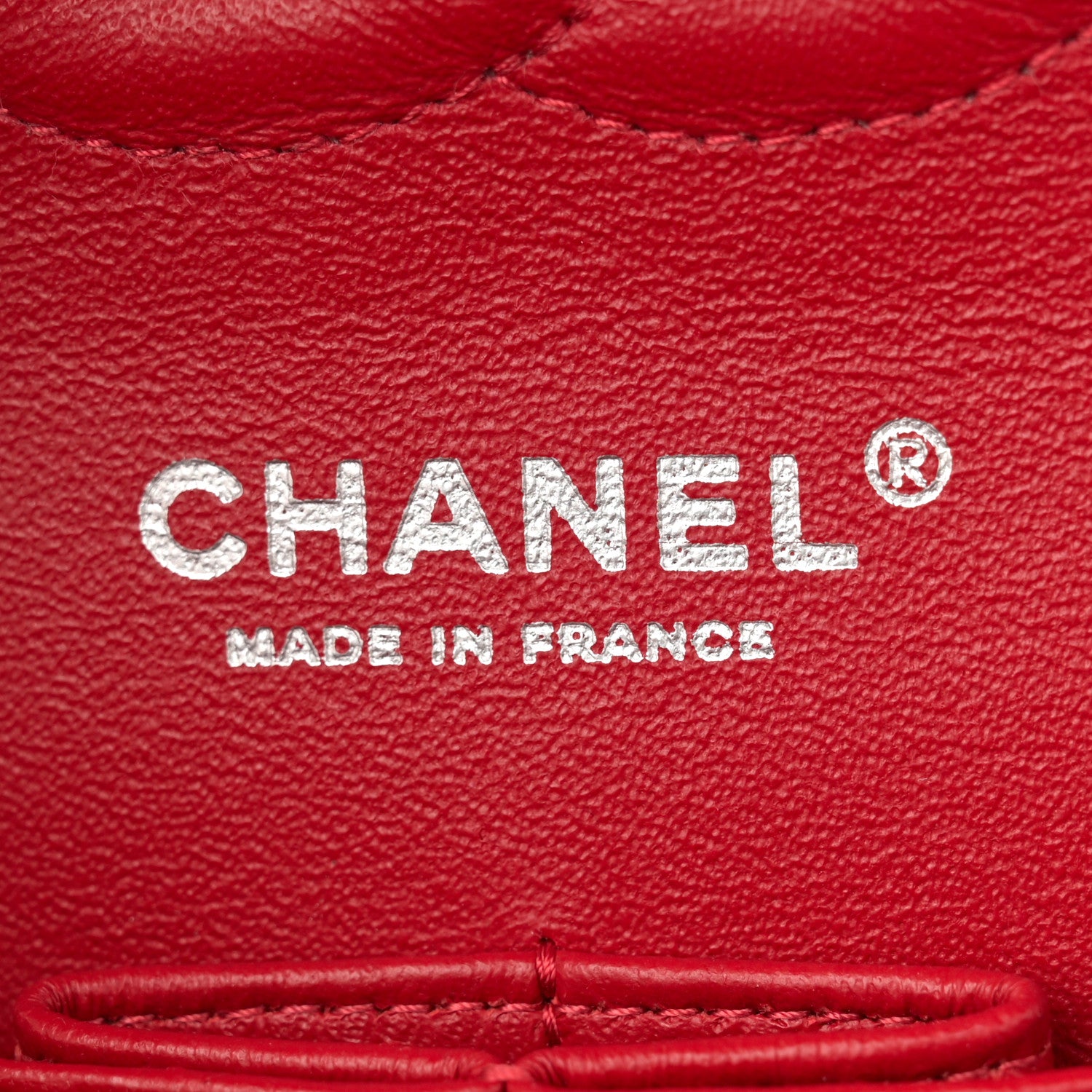 Chanel Caviar Quilted Medium Double Flap Red 6 of 10