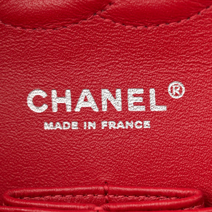 Chanel Caviar Quilted Medium Double Flap Red 6 of 10
