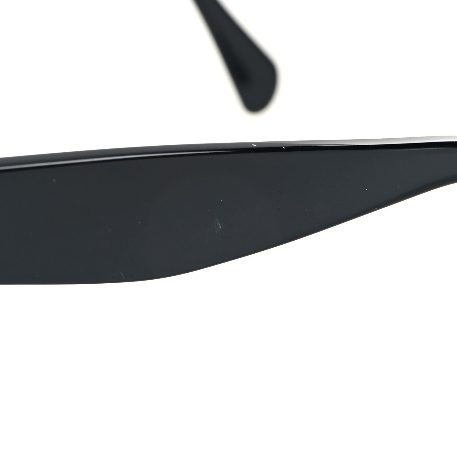 Celine Acetate Polarized Cat Eye Sunglasses CL4004IN Havana Black 7 of 8