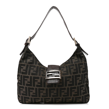 Fendi Zucca Hobo Tobacco 1 of 9