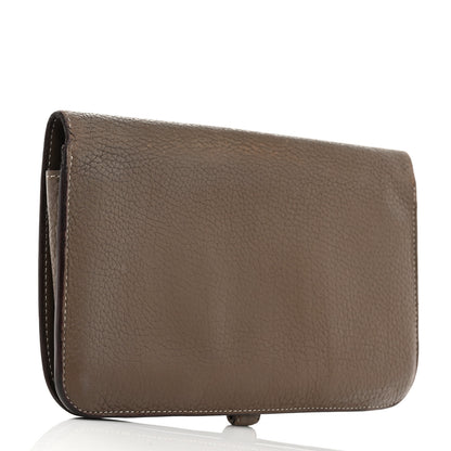 Hermes Togo Dogon Duo Wallet Etoupe 3 of 12
