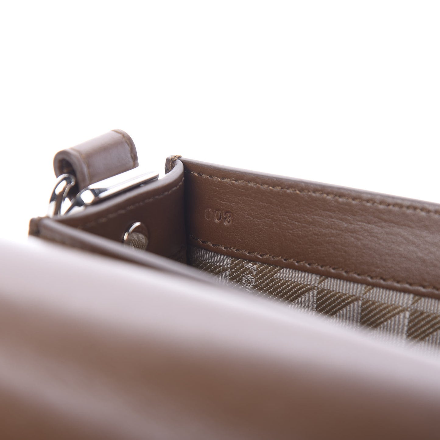 Smooth Calfskin Mini PS11 Classic Shoulder Bag Hazelnut