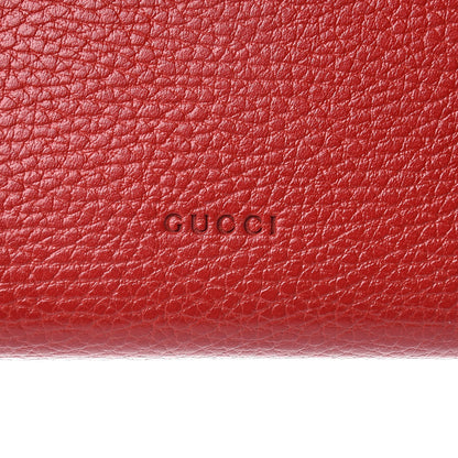 Gucci Calfskin Mini Dionysus Chain Wallet Hibiscus Red 6 of 10
