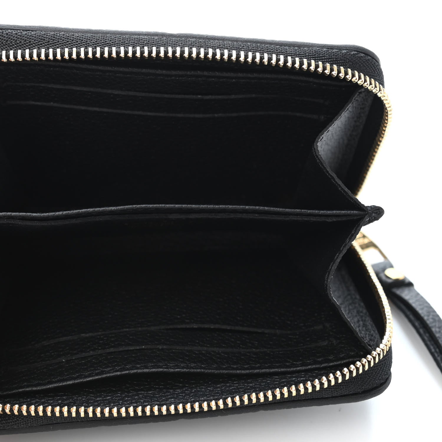 Louis Vuitton Empreinte Zippy Coin Purse Black 4 of 4